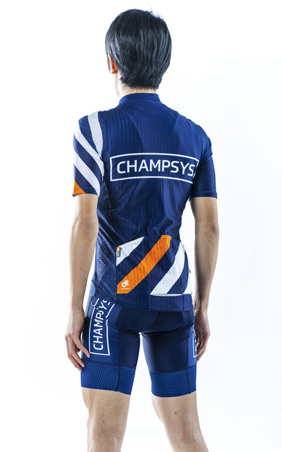 Men's ChampSys Stripe ジャージ / Navy